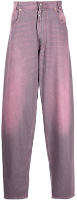 MM6 메종 마르지엘라 SS23 와이드 레그 진 라이트 핑크. S62LB0106S30863-252 Order MM6 메종 마르지엘라 SS23 와이드 레그 진 라이트 핑크. S62LB0106S30863-252