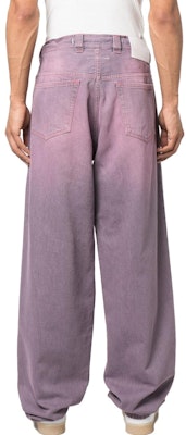 MM6 메종 마르지엘라 SS23 와이드 레그 진 라이트 핑크. S62LB0106S30863-252 Shop MM6 메종 마르지엘라 SS23 와이드 레그 진 라이트 핑크. S62LB0106S30863-252