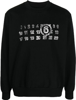 MM6 Maison Margiela SS23 Baju Hitam Logo Huruf Lengan Panjang Lelaki. S52GU0203S25387 Order MM6 Maison Margiela SS23 Baju Hitam Logo Huruf Lengan Panjang Lelaki. S52GU0203S25387