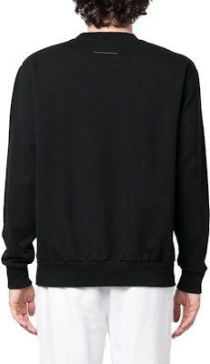 MM6 Maison Margiela SS23 Baju Hitam Logo Huruf Lengan Panjang Lelaki. S52GU0203S25387 Shop MM6 Maison Margiela SS23 Baju Hitam Logo Huruf Lengan Panjang Lelaki. S52GU0203S25387