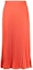 Order MM6 Maison Margiela SS23 Orange High-Waisted Pleated Maxi Skirt S52MA0186S43455-204