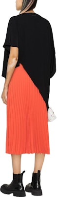 MM6 Maison Margiela SS23 Orange High-Waisted Pleated Maxi Skirt S52MA0186S43455-204 Shop MM6 Maison Margiela SS23 Orange High-Waisted Pleated Maxi Skirt S52MA0186S43455-204