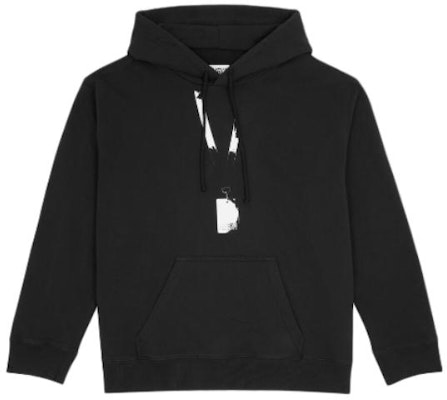 MM6 Maison Margiela SS24 黑色圖案前襟連帽衫 SH0GU0005S25623900 Order MM6 Maison Margiela SS24 黑色圖案前襟連帽衫 SH0GU0005S25623900