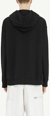 MM6 Maison Margiela SS24 黑色圖案前襟連帽衫 SH0GU0005S25623900 Shop MM6 Maison Margiela SS24 黑色圖案前襟連帽衫 SH0GU0005S25623900