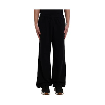 MM6 Maison Margiela SS24 Relaxed Elastic Waist Trousers Black SH0KA0012S25623-900