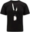 Order MM6 Maison Margiela SS24 Graphic Print Black Cotton Crewneck T-Shirt. SH0GC0011S24312900