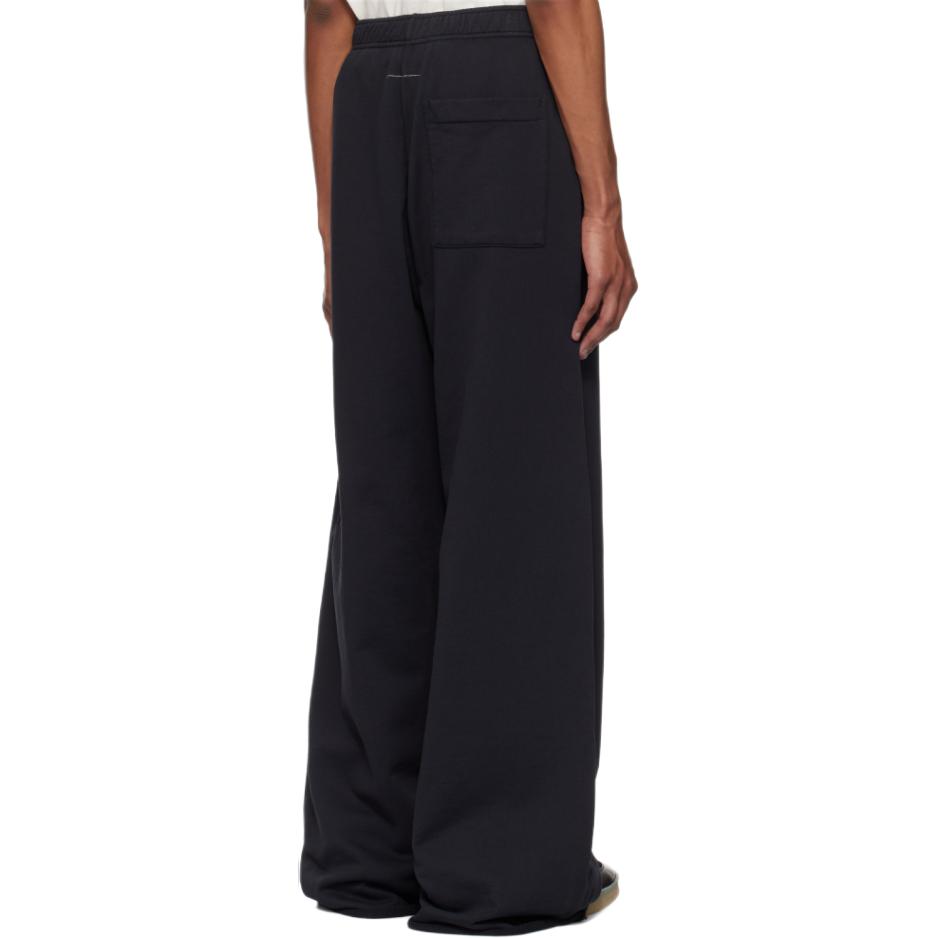 Details for MM6 Maison Margiela SS25 黑色直筒寬鬆休閒長褲 SH0KA0013M25012-899