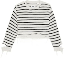MM6 Maison Margiela Striped Long Sleeve Knit Sweater Unisex. S52GP0141S18192001F MM6 Maison Margiela Striped Long Sleeve Knit Sweater Unisex. S52GP0141S18192001F