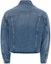 Lookbook Chaqueta de denim lavado azul de MM6 Maison Margiela manga larga con botones. SH0AM0026S30589965