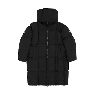 MM6 Maison Margiela CHENPENG FW23 Oversized Puffer Jacket Unisex Black. S62AA0077S78461900