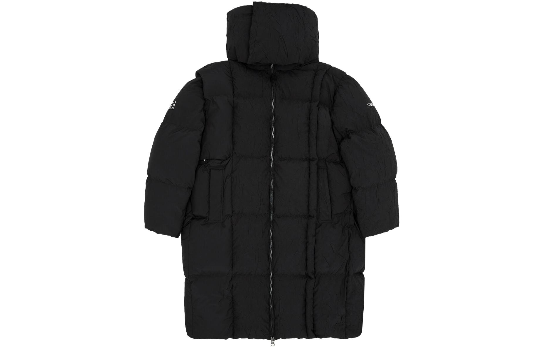 Order MM6 Maison Margiela x CHENPENG FW23 Jaket Puffer Oversized Unisex Hitam. S62AA0077S78461900