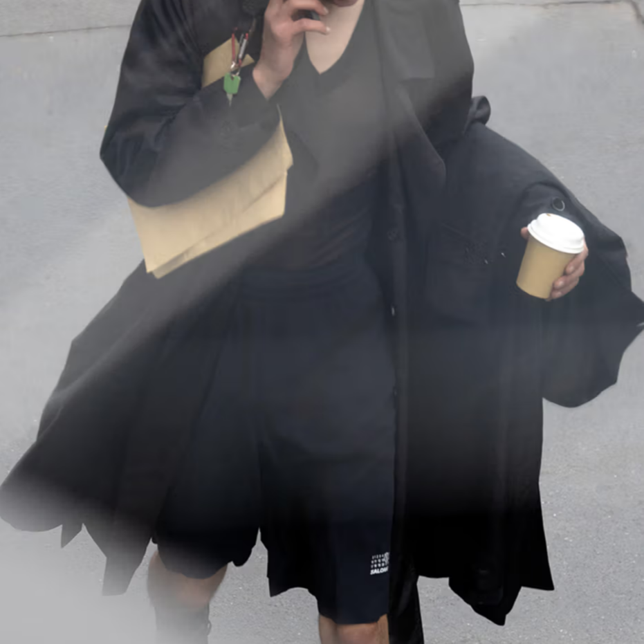 Cheap MM6 Maison Margiela x Salomon FW24 Black Casual Shorts with Elastic Waist. SH0MU0017M35417900