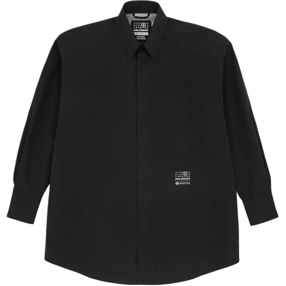 MM6 Maison Margiela x Salomon x GORE-TEX  Long Sleeve Shirt Black FW24 SH0DT0018M35200-900