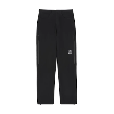 MM6 Maison Margiela Salomon GORE-TEX Logo Straight Pants Black FW24 Mens. SH0LA0013M35200-900