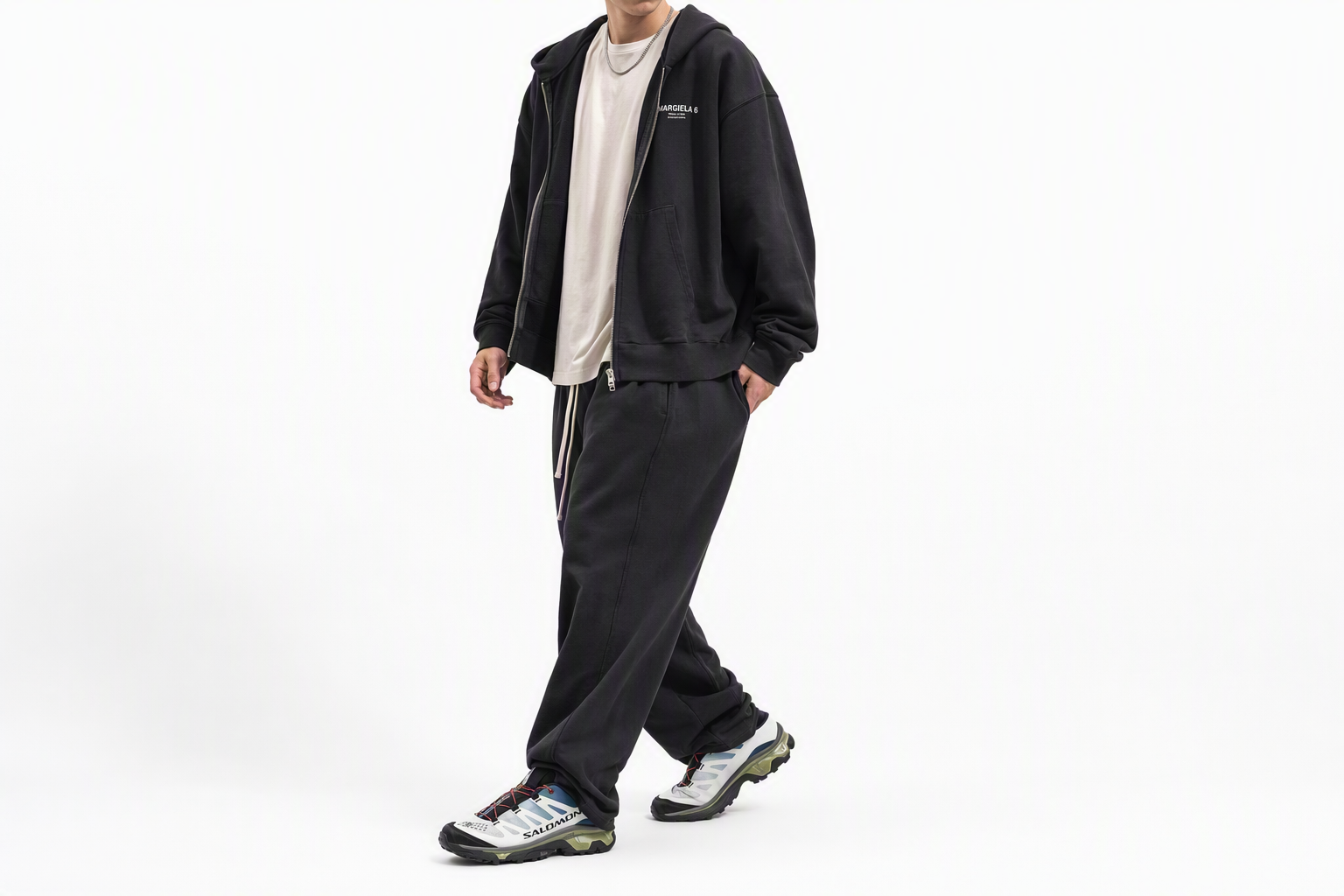 Order MM6 Maison Margiela x Salomon XT-4 拖鞋 ''香草冰 海蓝 粉红'' L49201000/SH1WS0017-P8163-HB425/S59WS0240-P8163N-HB425