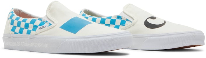 MOCA x Vans 經典懶人鞋「棋盤格 - 青藍」VN000XG88MY Cheap MOCA x Vans 經典懶人鞋「棋盤格 - 青藍」VN000XG88MY