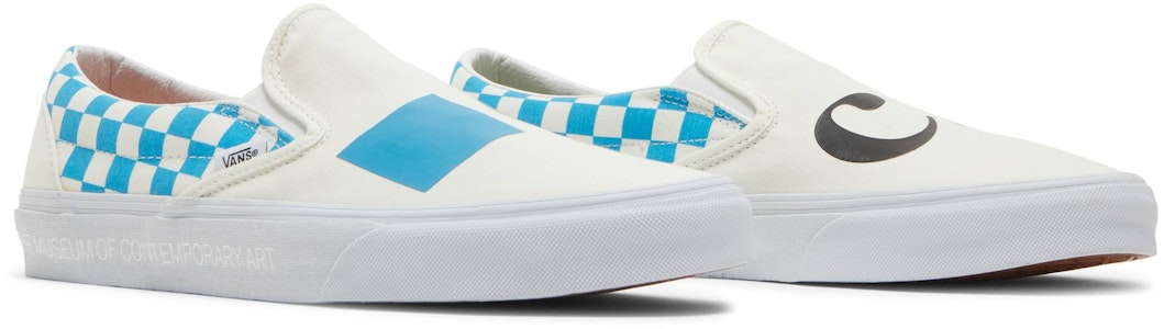 MOCA x Vans 經典懶人鞋「棋盤格 - 青藍」VN000XG88MY Cheap MOCA x Vans 經典懶人鞋「棋盤格 - 青藍」VN000XG88MY