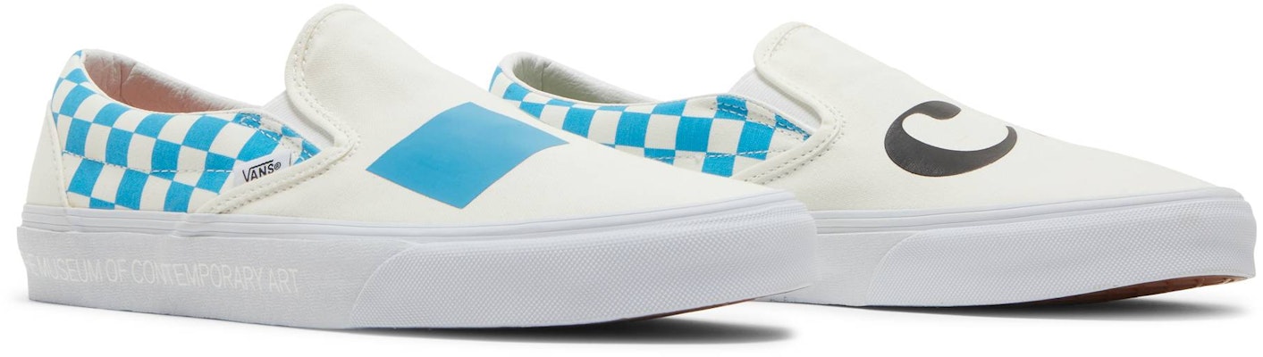 MOCA x Vans Classic Slip-On 'Checkerboard - Cyan' VN000XG88MY Cheap MOCA x Vans Classic Slip-On 'Checkerboard - Cyan' VN000XG88MY