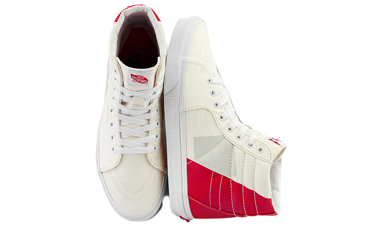 Details for MOCA x Vans Sk8-Hi ''Logo Marshmallow'' Sneakers VN0A5KRHA56