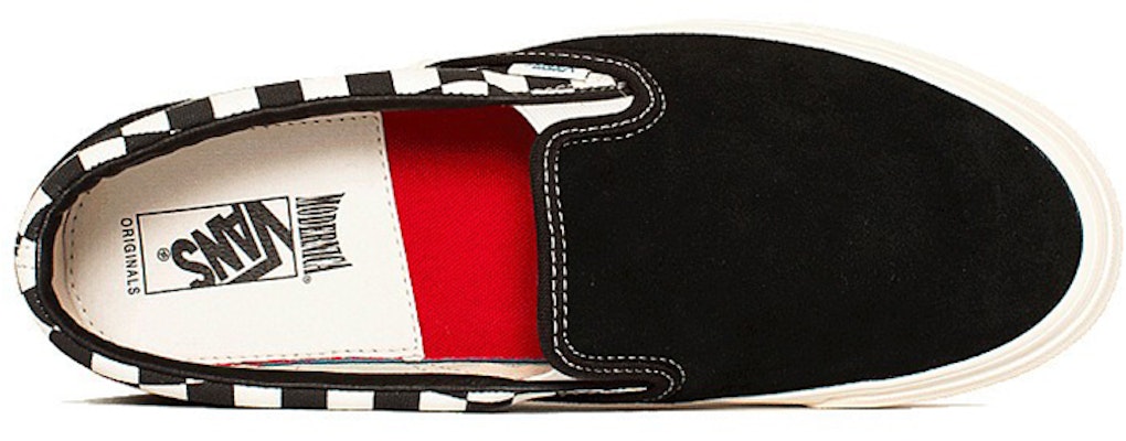 Modernica x Vans OG Classic Slip-On LX 'Checkerboard' Kotak-Kotak. VN0A45JKVQI Lookbook Modernica x Vans OG Classic Slip-On LX 'Checkerboard' Kotak-Kotak. VN0A45JKVQI
