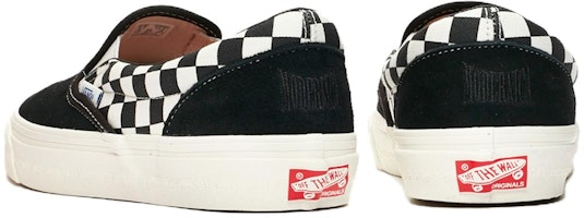 Modernica x Vans OG Classic Slip-On LX 'Checkerboard' VN0A45JKVQI Shop Modernica x Vans OG Classic Slip-On LX 'Checkerboard' VN0A45JKVQI
