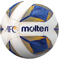 Molten FIFA Approved AFC Champions League Match Ball Size 5 Blue White. F5A5000-AC Molten FIFA Approved AFC Champions League Match Ball Size 5 Blue White. F5A5000-AC