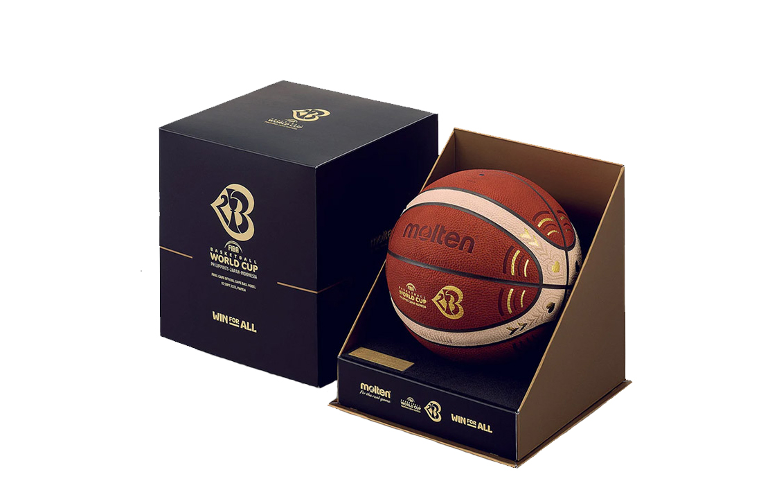 Molten Leather Basketball FIBA Finals Durable Red/Brown/White Size 7 Training B7G5000-M3P-F-20230906212011