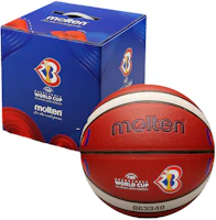 Molten PU Basketball Size 7 FIBA World Cup Special Edition Brown Indoor/Outdoor B7G3340-M3P Molten PU Basketball Size 7 FIBA World Cup Special Edition Brown Indoor/Outdoor B7G3340-M3P