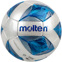 Molten Size 5 Soccer Ball FIFA Certified Hand-Stitched Blue White Football. F5A4800 Molten Size 5 Soccer Ball FIFA Certified Hand-Stitched Blue White Football. F5A4800