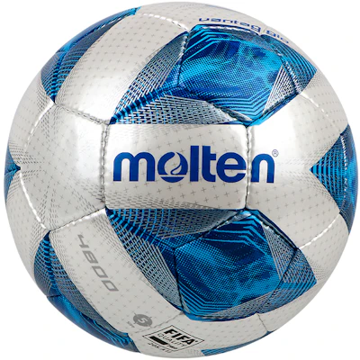Molten Size 5 Soccer Ball FIFA Certified Hand-Stitched Blue White Football. F5A4800 Buy Molten Size 5 Soccer Ball FIFA Certified Hand-Stitched Blue White Football. F5A4800