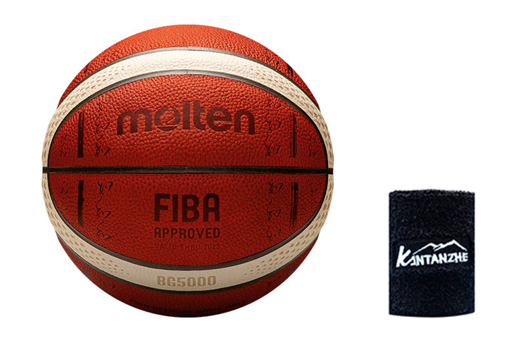 Molten Size 7 Indoor Outdoor Basketball Genuine Leather FIBA Red White B7G5000-S0J-KTZ