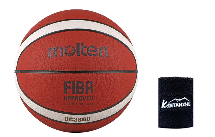 Molten Size 7 PU Basketball World Cup Replica Durable Training Ball B7G3800-1-KTZ