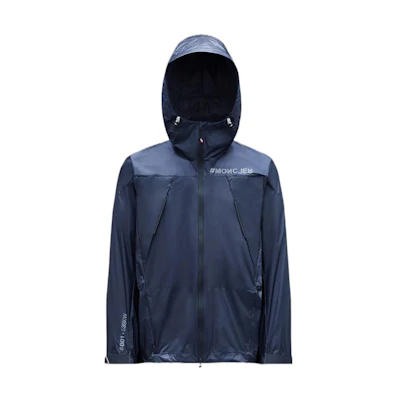 Moncler 2910758 Blue Printed Letter Casual Hooded Jacket G209Q1A00004539XW776