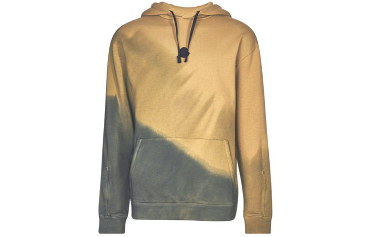 Moncler × 1017 ALYX 9SM FW21 Logo Tie-Dye Hoodie Khaki () 202171M202032