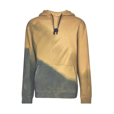 Moncler × 1017 ALYX 9SM FW21 Logo Tie-Dye Hoodie Khaki () 202171M202032