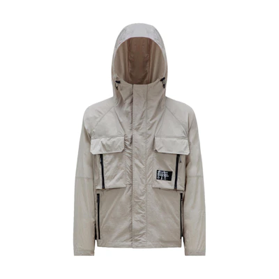 Moncler × FRGMT Hiroshi Fujiwara Brown Multi-Zip Pocket Hoodie Jacket Unisex I209U1A00022M341592H
