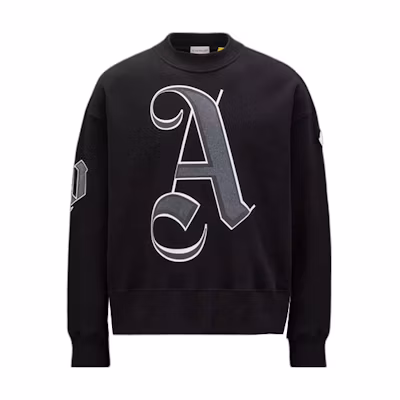 Moncler × PALM ANGELS Logo Print Crewneck Sweatshirt Unisex H209L8G00006M2513999
