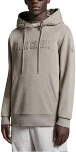 Moncler Hoodie Beige Pullover Lengan Panjang dengan Cetak Huruf. J10918G0003089AHE22E Purchase Moncler Hoodie Beige Pullover Lengan Panjang dengan Cetak Huruf. J10918G0003089AHE22E