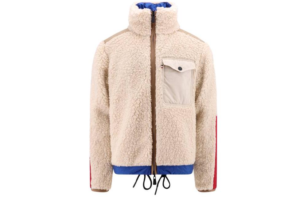 Moncler  Beige Reversible Logo Patch Zip-Up Jacket 1A00014-899N5-034 圖 2