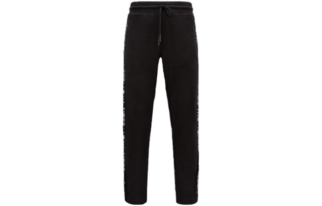 Order Pantalones Negros Casuales Moncler con Cordón Ajustable. I20918H00011V8183999