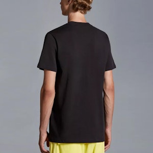 Camiseta de Manga Corta Negra de Algodón Moncler. I20918C0006983927999 Purchase Camiseta de Manga Corta Negra de Algodón Moncler. I20918C0006983927999