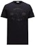 Order Moncler Black Crewneck T-Shirt with Letter Logo Print. J10918C0004089AJS999
