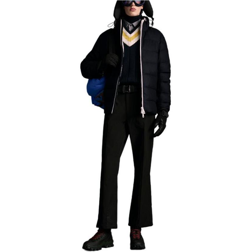 Moncler  Black Down-Filled Zip-Up Hooded Jacket G20911A0001254233742 圖 3