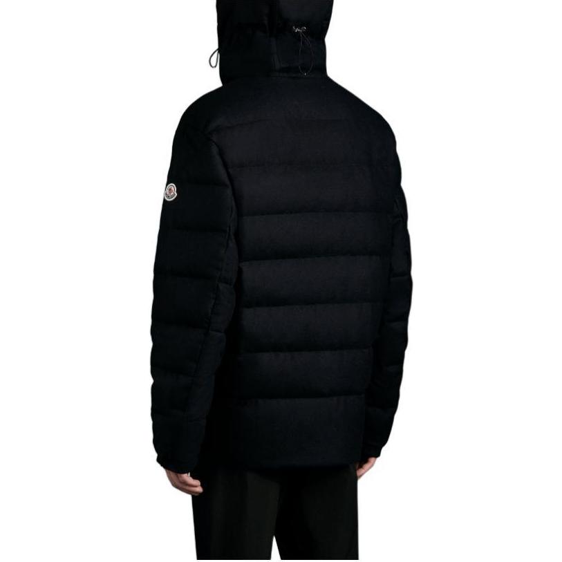 Moncler  Black Down-Filled Zip-Up Hooded Jacket G20911A0001254233742 圖 4