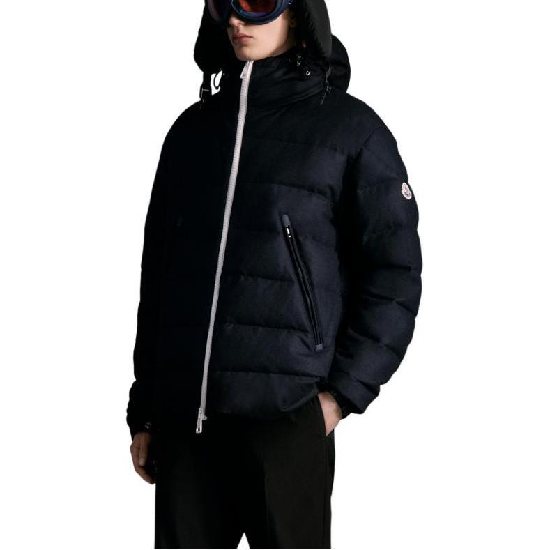 Moncler  Black Down-Filled Zip-Up Hooded Jacket G20911A0001254233742 圖 5