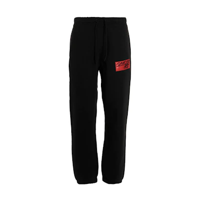 Moncler Black Embroidered Logo Patch Knit Jogger Sweatpants. H20928H00008809KX999
