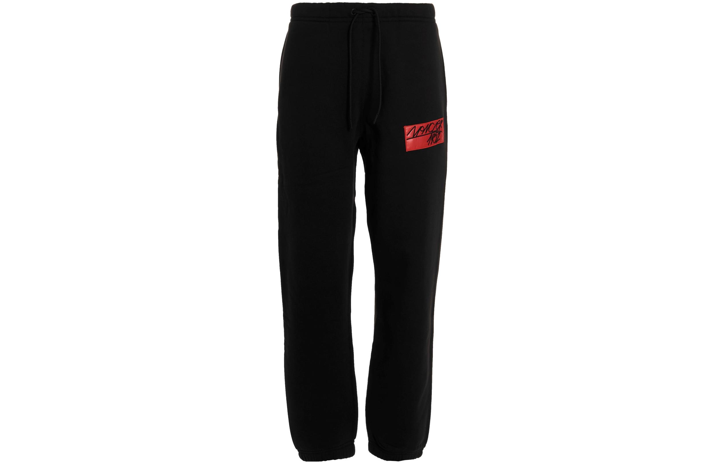 Order Moncler  Black Embroidered Logo Patch Knit Jogger Sweatpants. H20928H00008809KX999