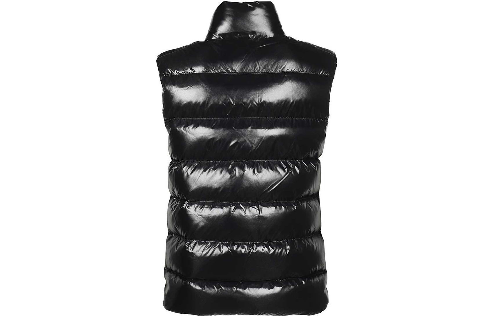 Moncler  Black Fitted Graphic Printed Vest 1A000 96 68950 圖 3