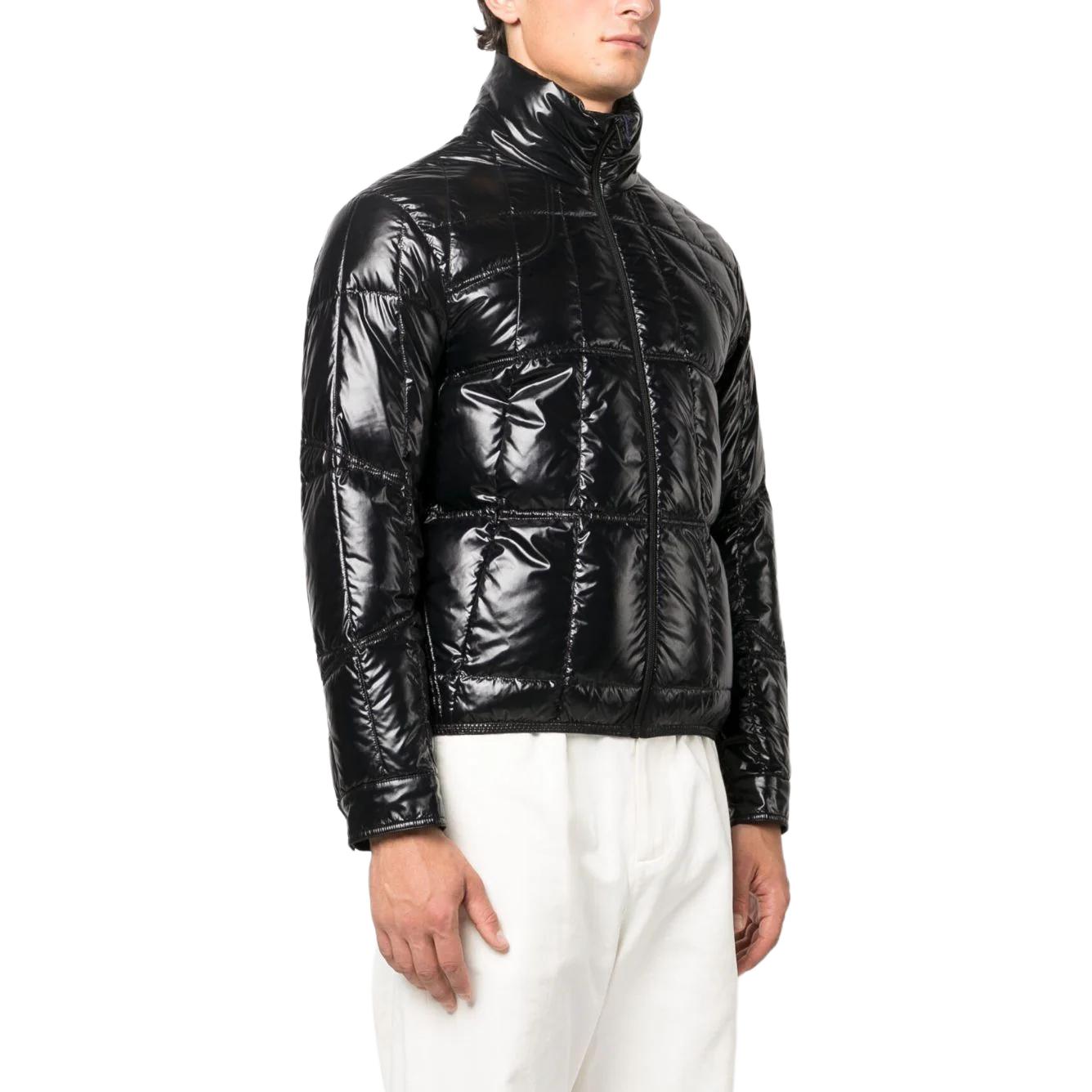 Moncler  Black Glossy Logo Badge Long Sleeve Jacket. I20911A00153595GJ 圖 5