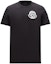 Order Moncler Black Graphic Print Crew Neck Short Sleeve T-Shirt J10918C0004689AJS998